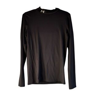Under Armour Youth Boys Black Fitted Tactical Turtleneck Size XL